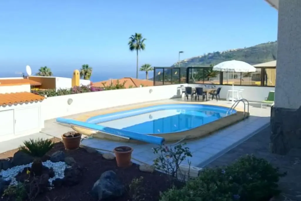 Feriehus Heated Pool With Sea View Tranquil Retreat At Malvasia Garden Sauzal