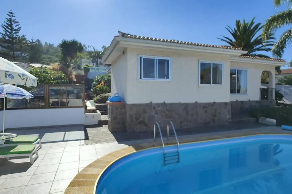 Feriehus Heated Pool With Sea View Tranquil Retreat At Malvasia Garden Sauzal Spanien