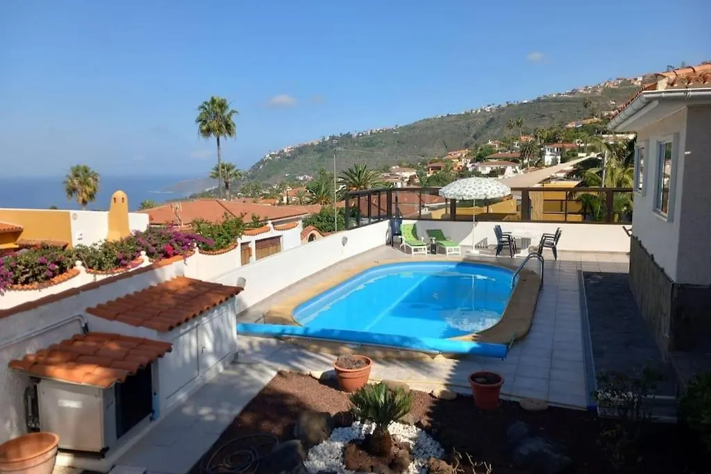 Heated Pool With Sea View Tranquil Retreat At Malvasia Garden Sauzal Feriehus